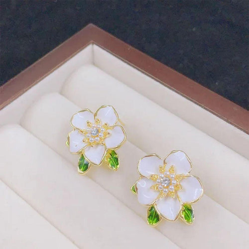 Cut The Flower Of Earrings