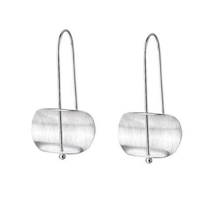 As Pretty As Silver Statement Earrings