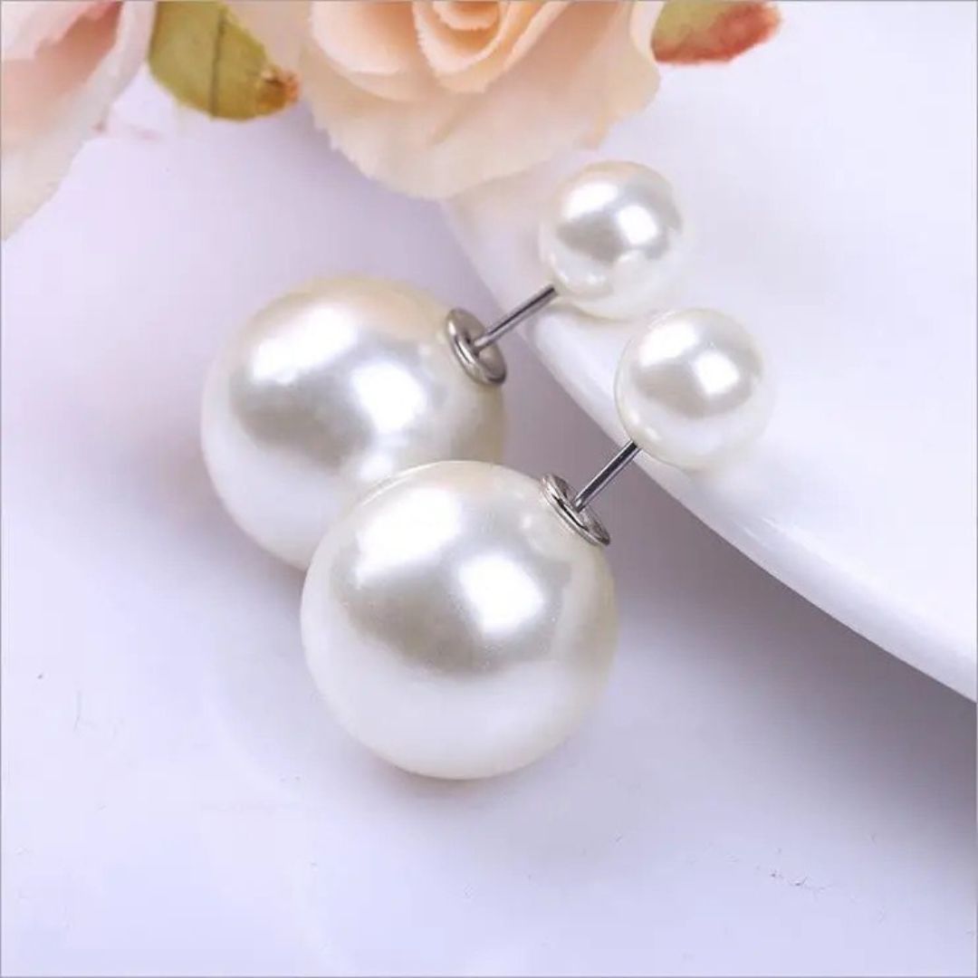 Perky Pearl Stud Earrings