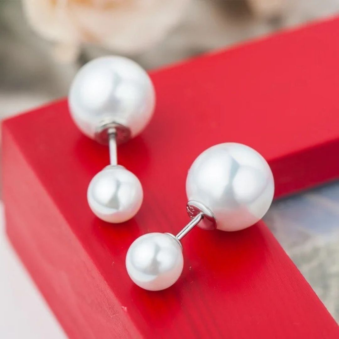 Perky Pearl Stud Earrings