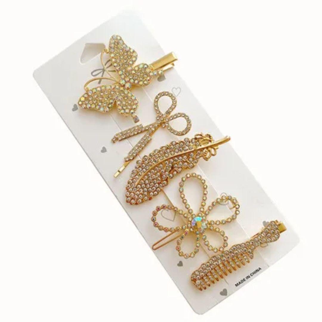 Crystal Sparkly Hair Clip