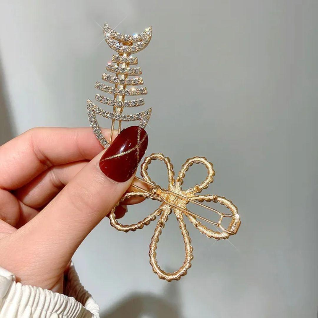 Crystal Sparkly Hair Clip