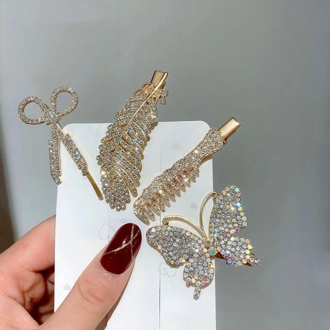 Crystal Sparkly Hair Clip