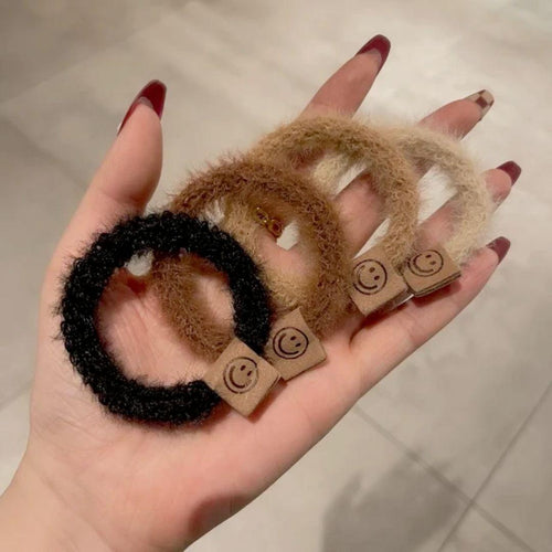 Smiley Scrunchies (Pack of 4)