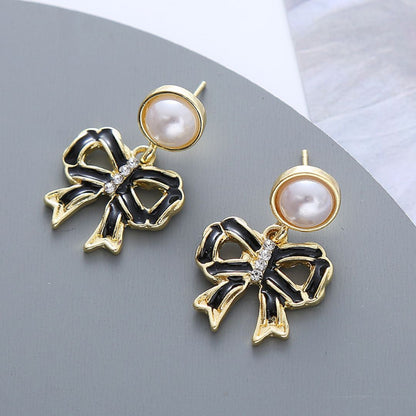 Bling Blogger Bow Earring