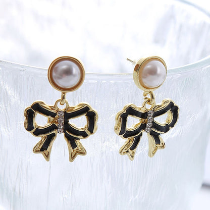 Bling Blogger Bow Earring