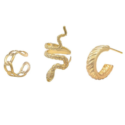 Look Like A Snake Earcuff (Single Ear)