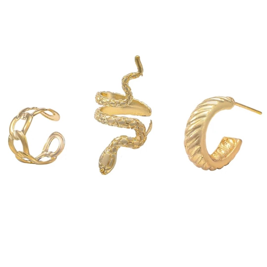 Look Like A Snake Earcuff (Single Ear)