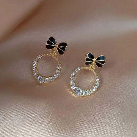 Bling Blogger Bow Earring