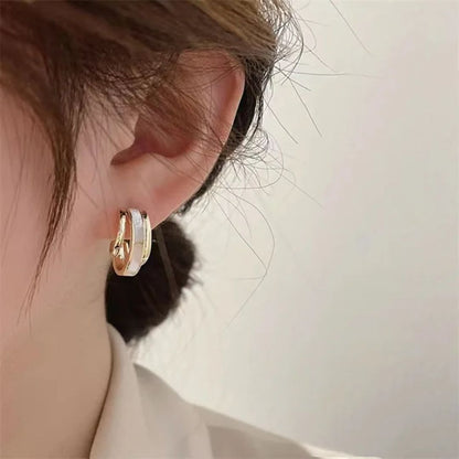 As Pretty As Gold Hoop Earrings