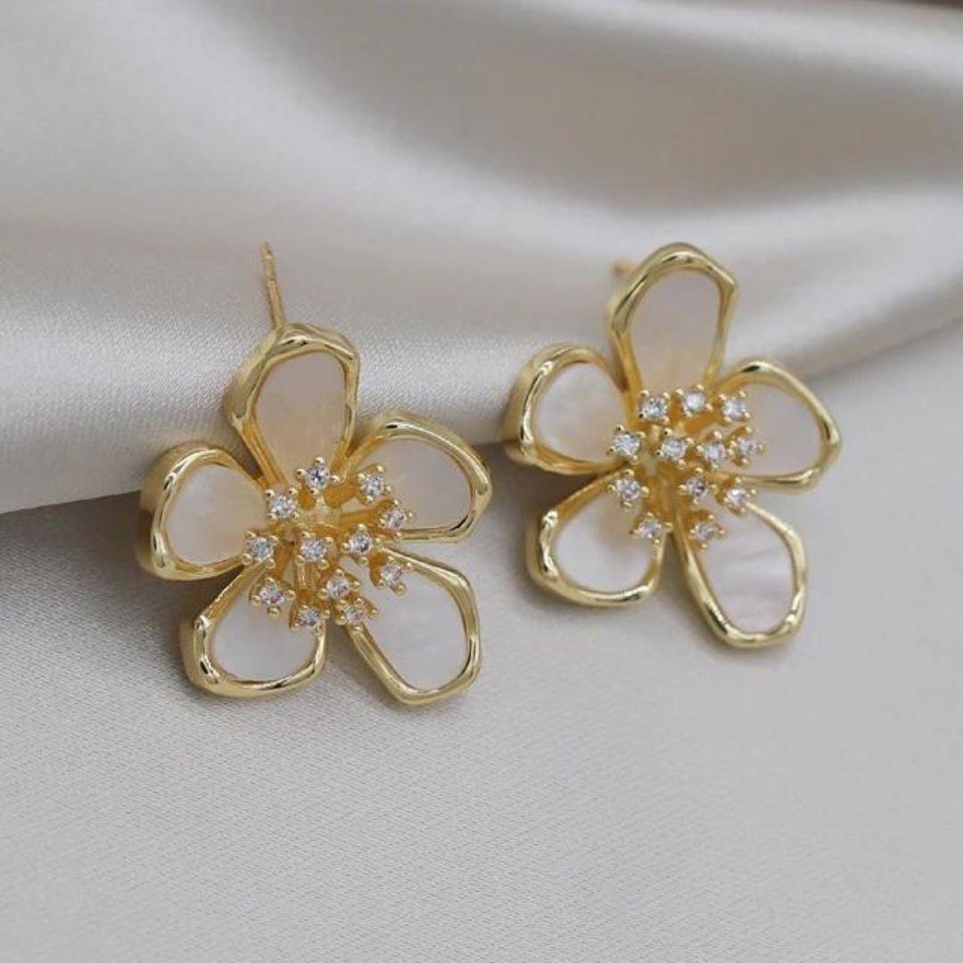 As Preety As Flower Earrings