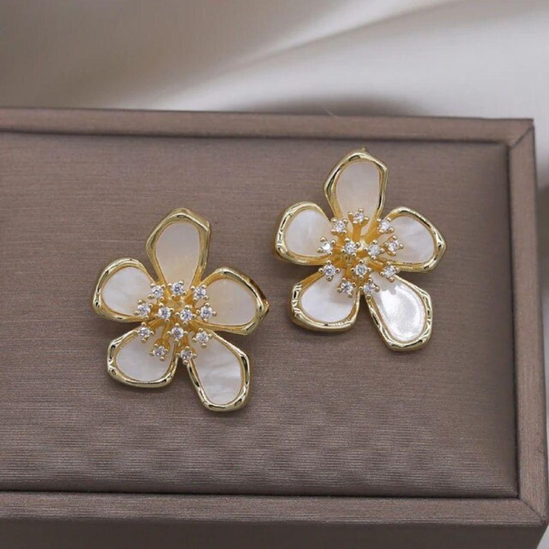 As Preety As Flower Earrings