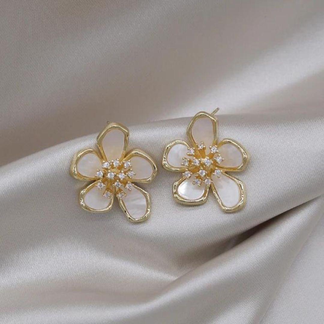 As Preety As Flower Earrings