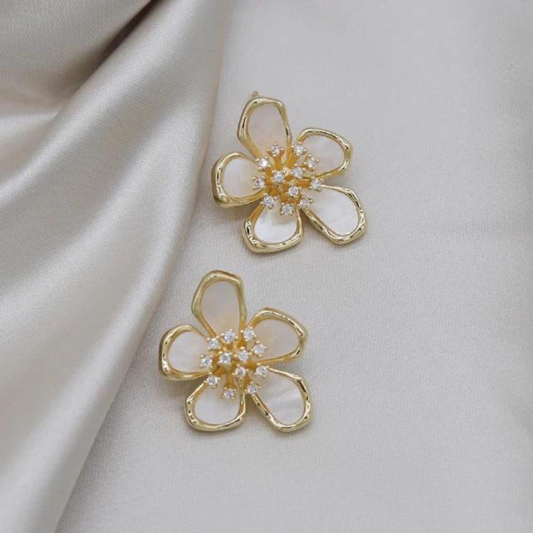 As Preety As Flower Earrings