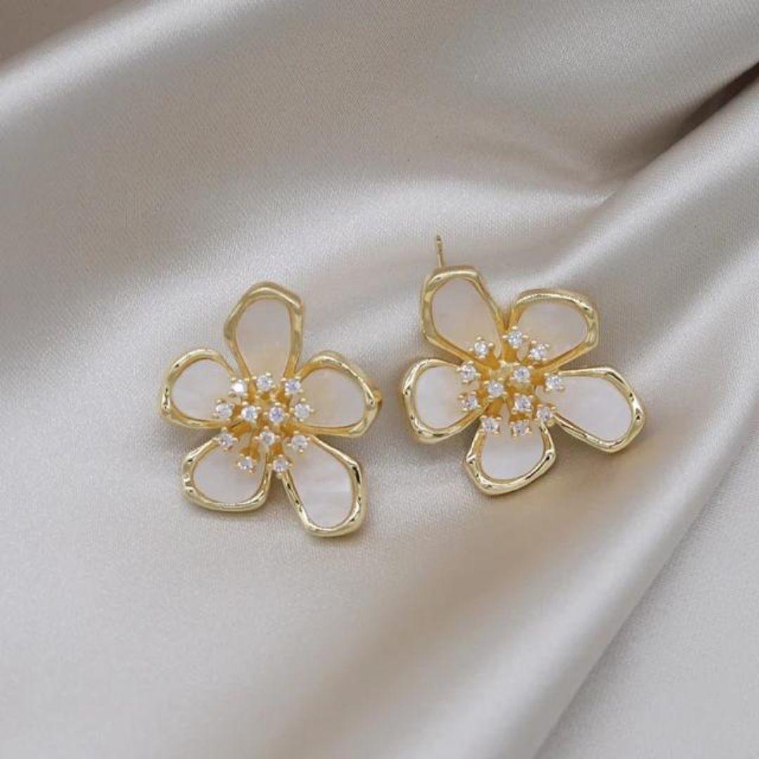 As Preety As Flower Earrings