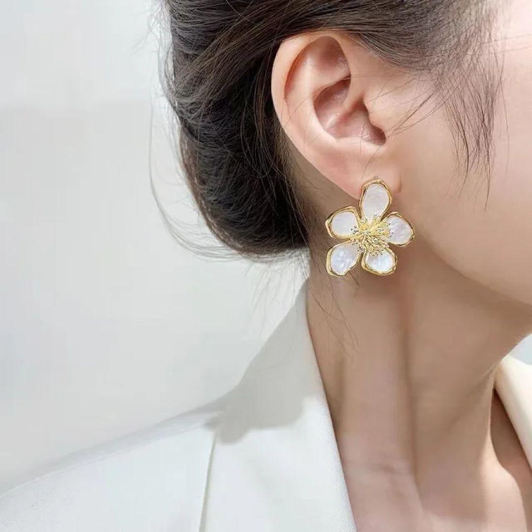 As Preety As Flower Earrings