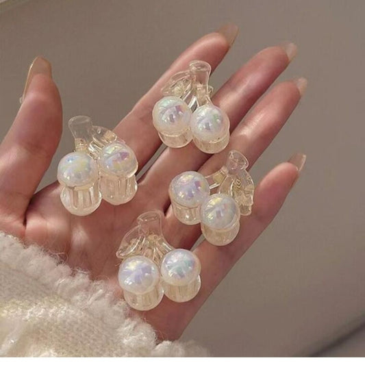 Mini Pearl Hair Claw (pack of 2)