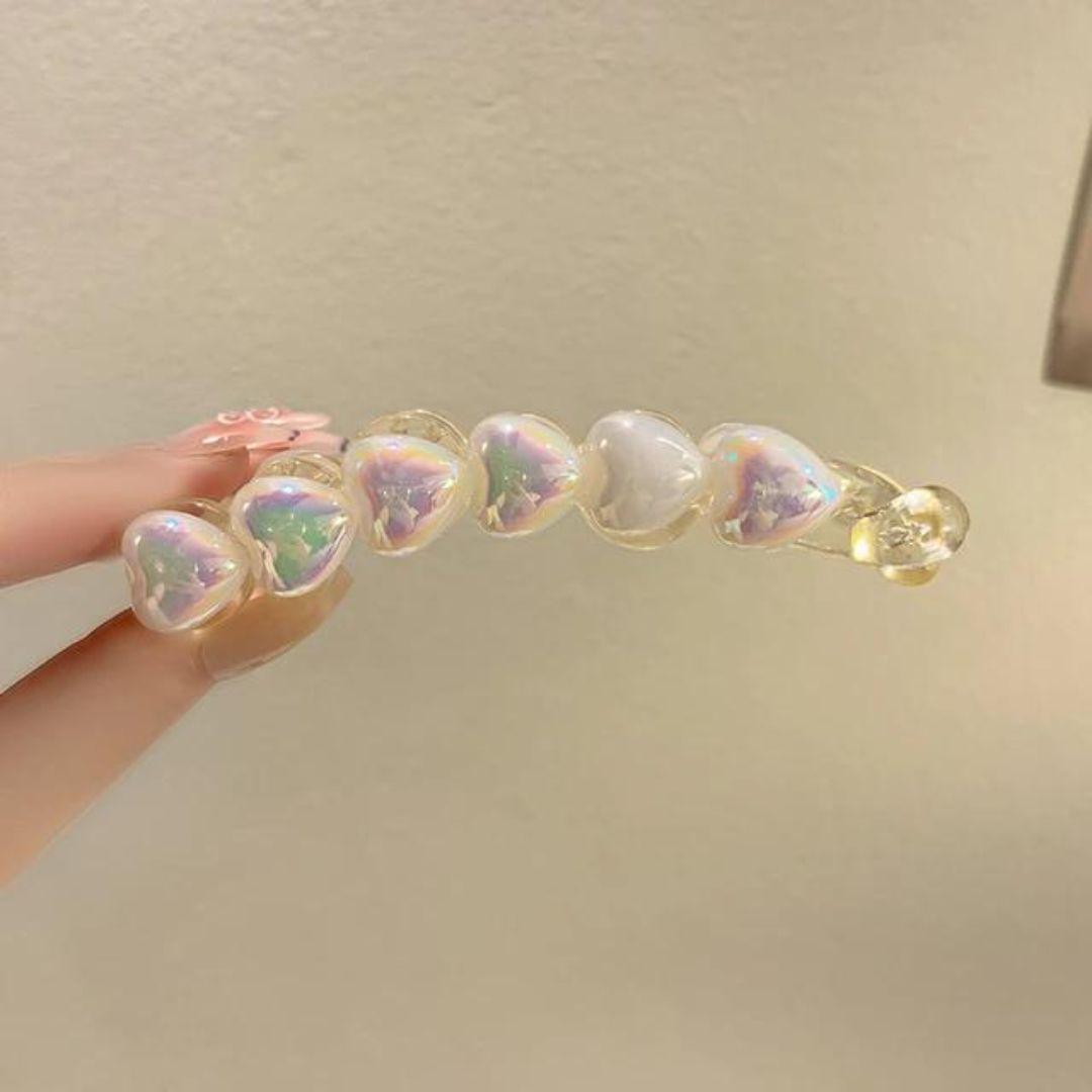 Shining Heart Hair Clip (Pack of 1)