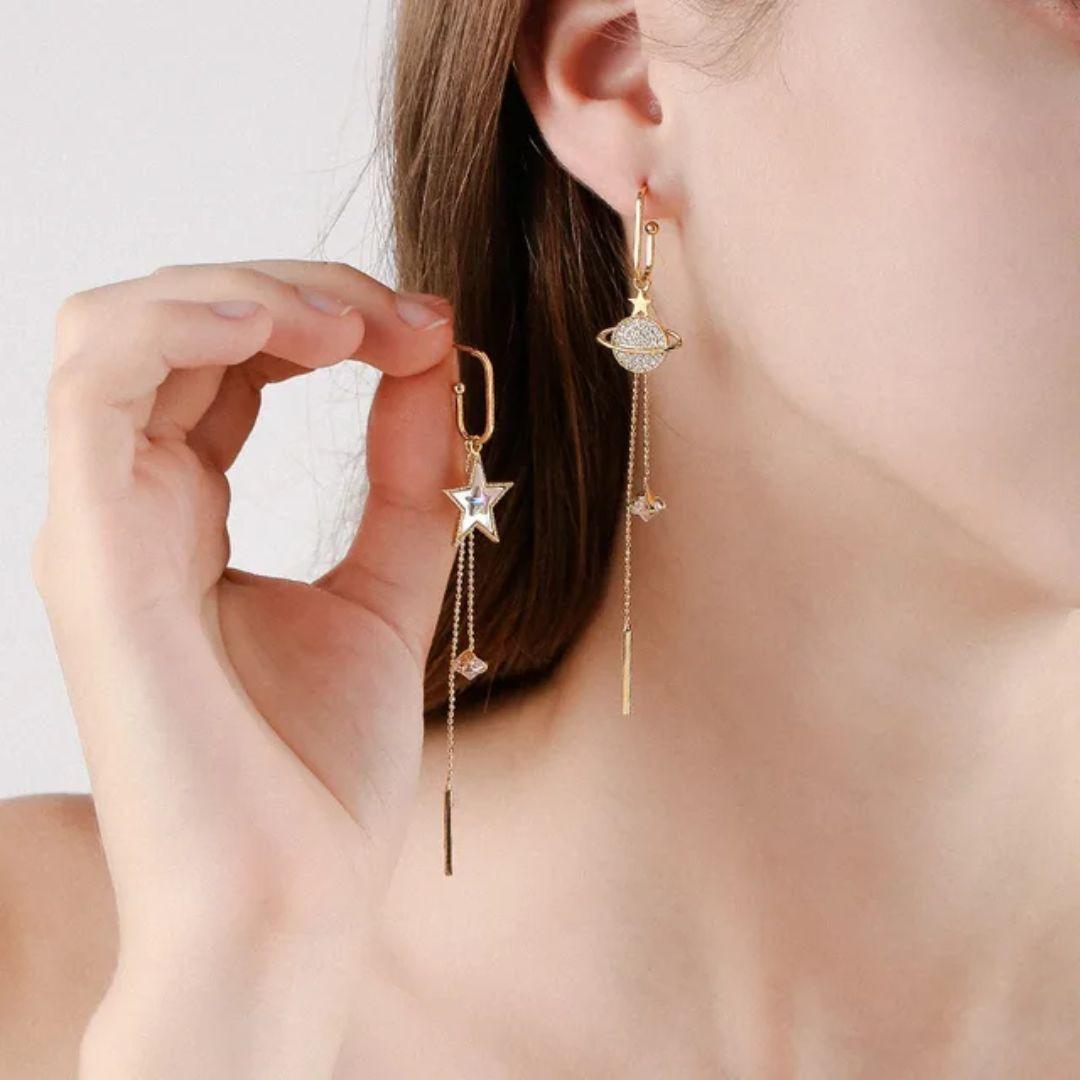 Star flair Mismatched Earring