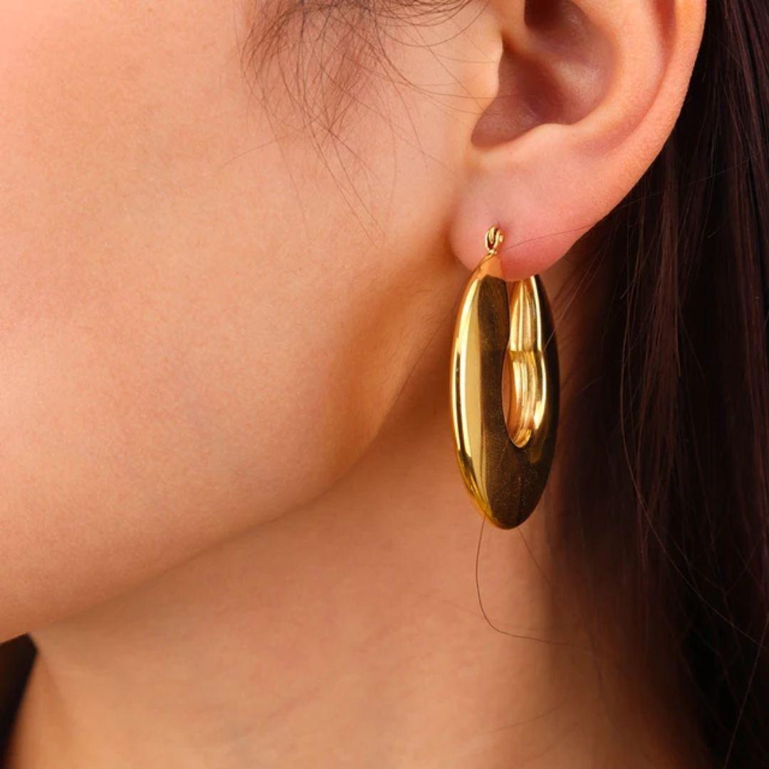 Blind Date Hoop Earrings