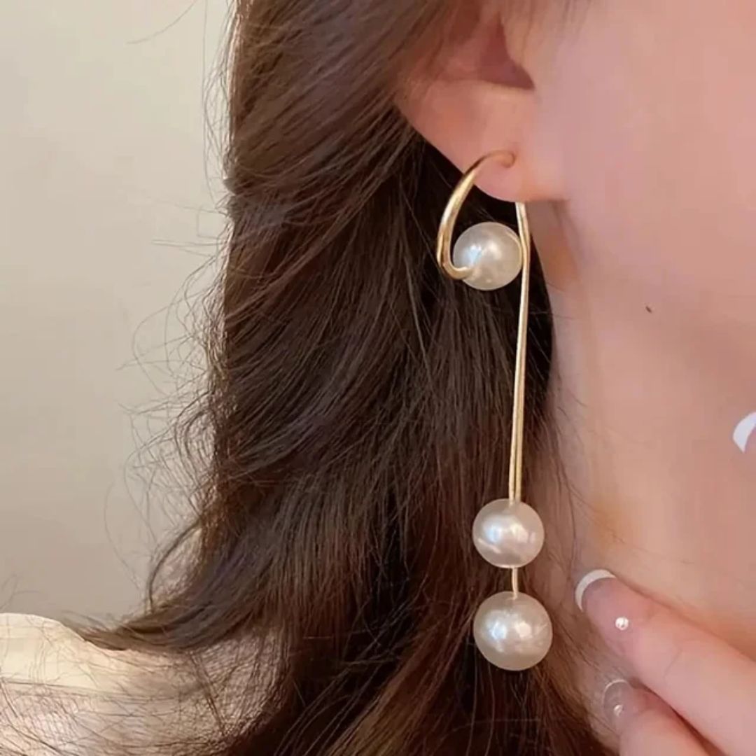 A Pearl Of Wisdom Drop Earrings