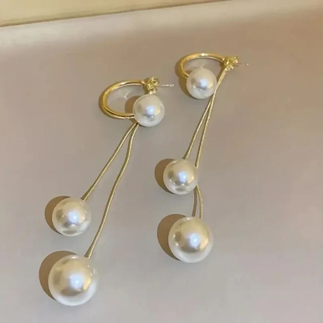 A Pearl Of Wisdom Drop Earrings