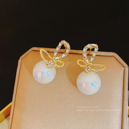 A Pearl Of Wisdom Drop Earrings