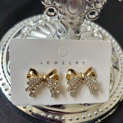 Bling Blogger Bow Earring