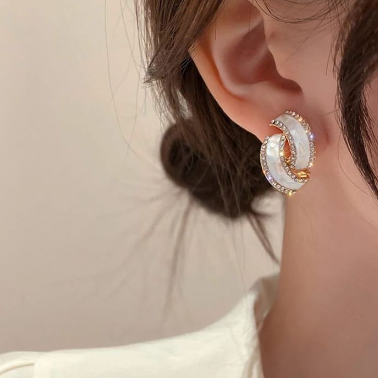 At The 11th Hour Stud Earrings