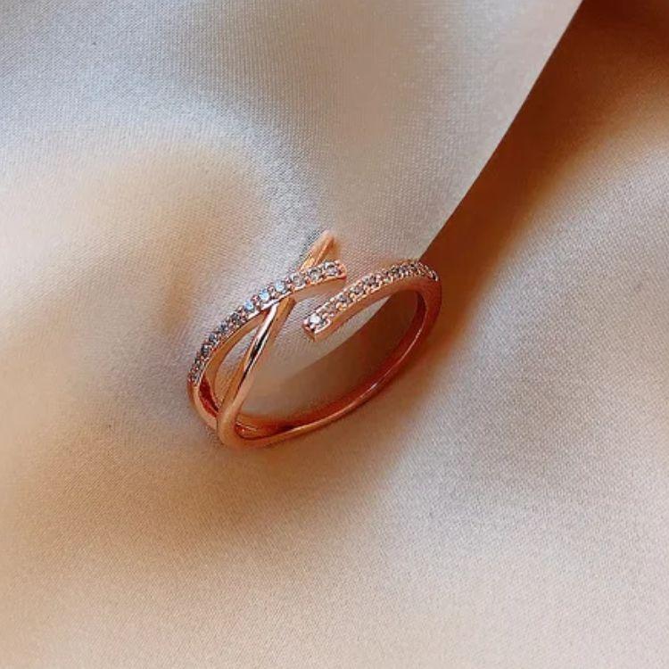 Glitter Drop Ring