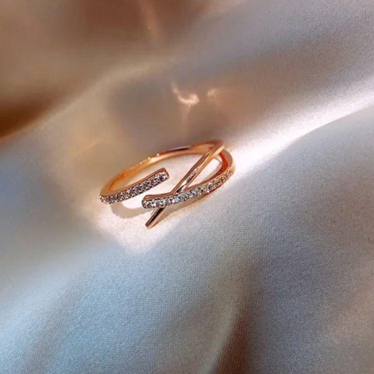 Glitter Drop Ring