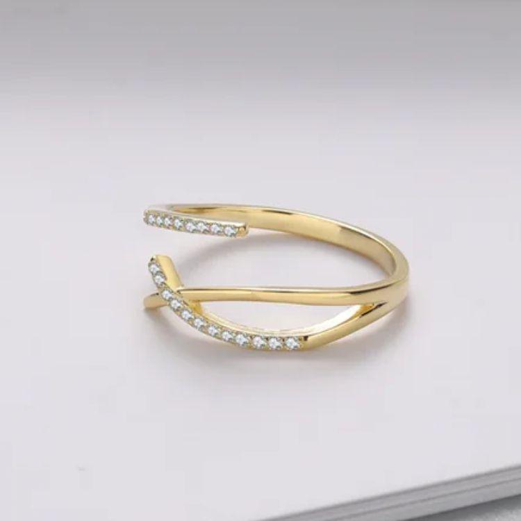 Glitter Drop Ring