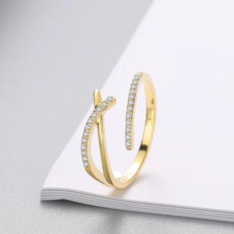 Glitter Drop Ring