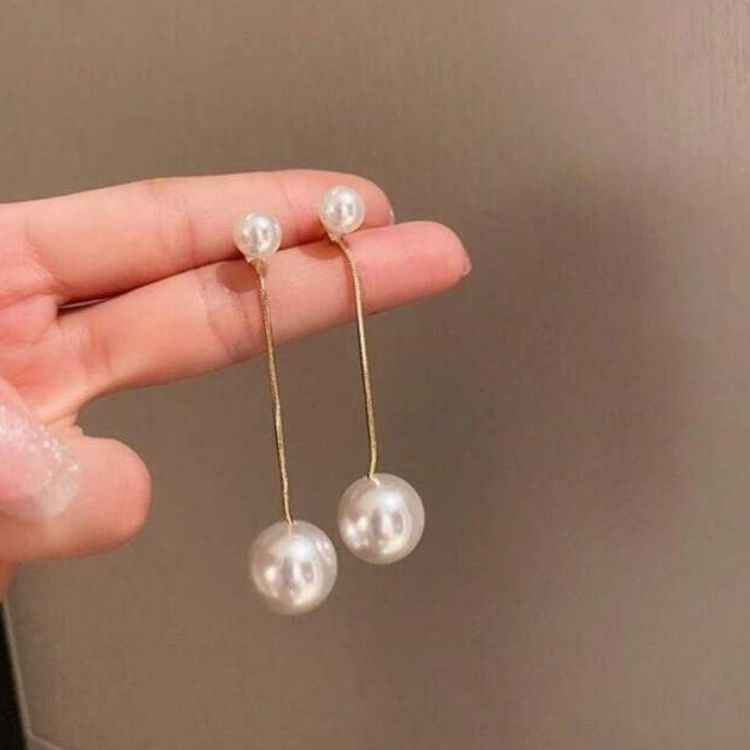 Pearlfect Chain Earrings