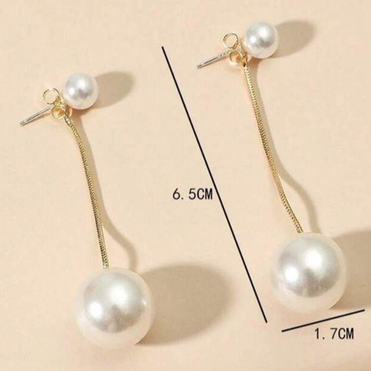 Pearlfect Chain Earrings