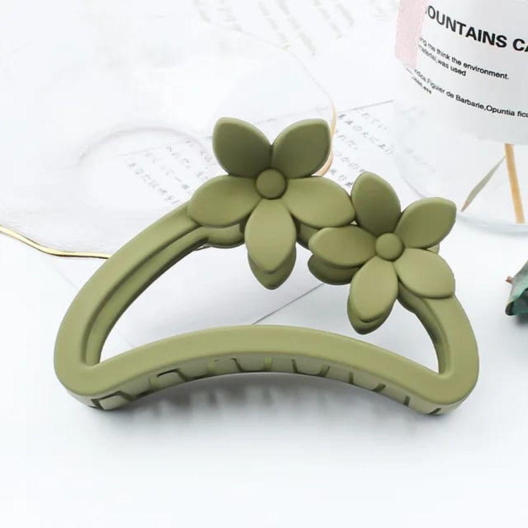 Matte Flower Hair claw (Pack of 1)