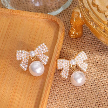 Bling Blogger bow  Earrings