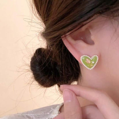 Bling Blogger Heart Earrings