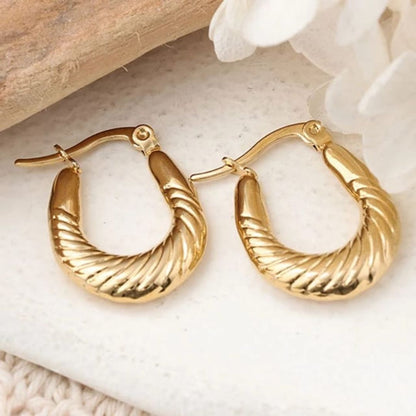 Gold Hoop Earrings