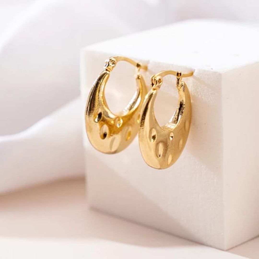 Blind Date Hoops Earrings