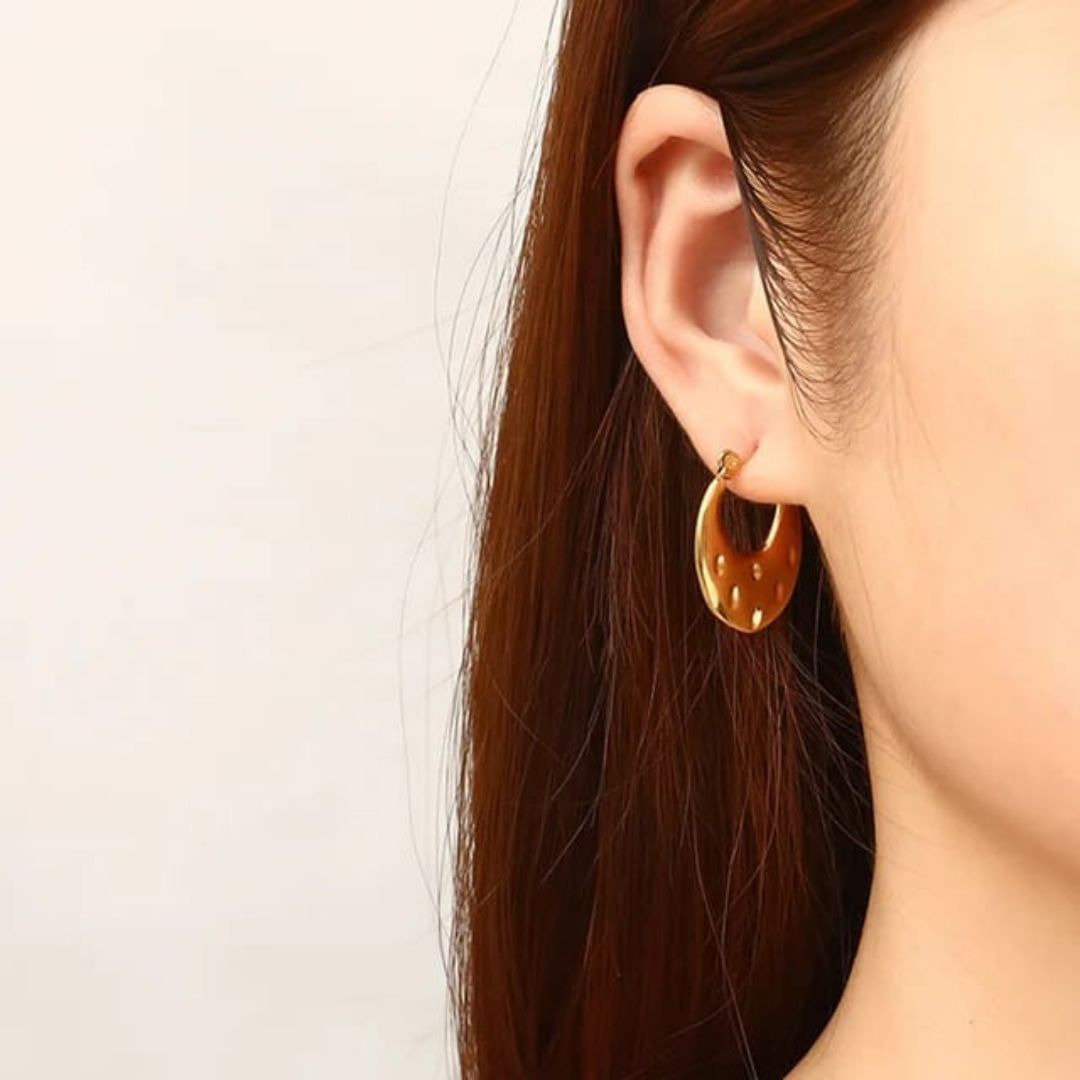 Blind Date Hoops Earrings