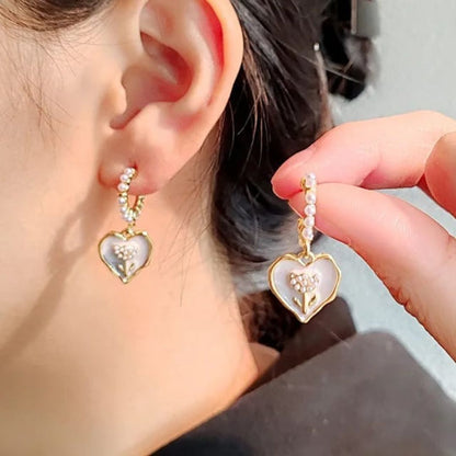 Princess Heart Earrings