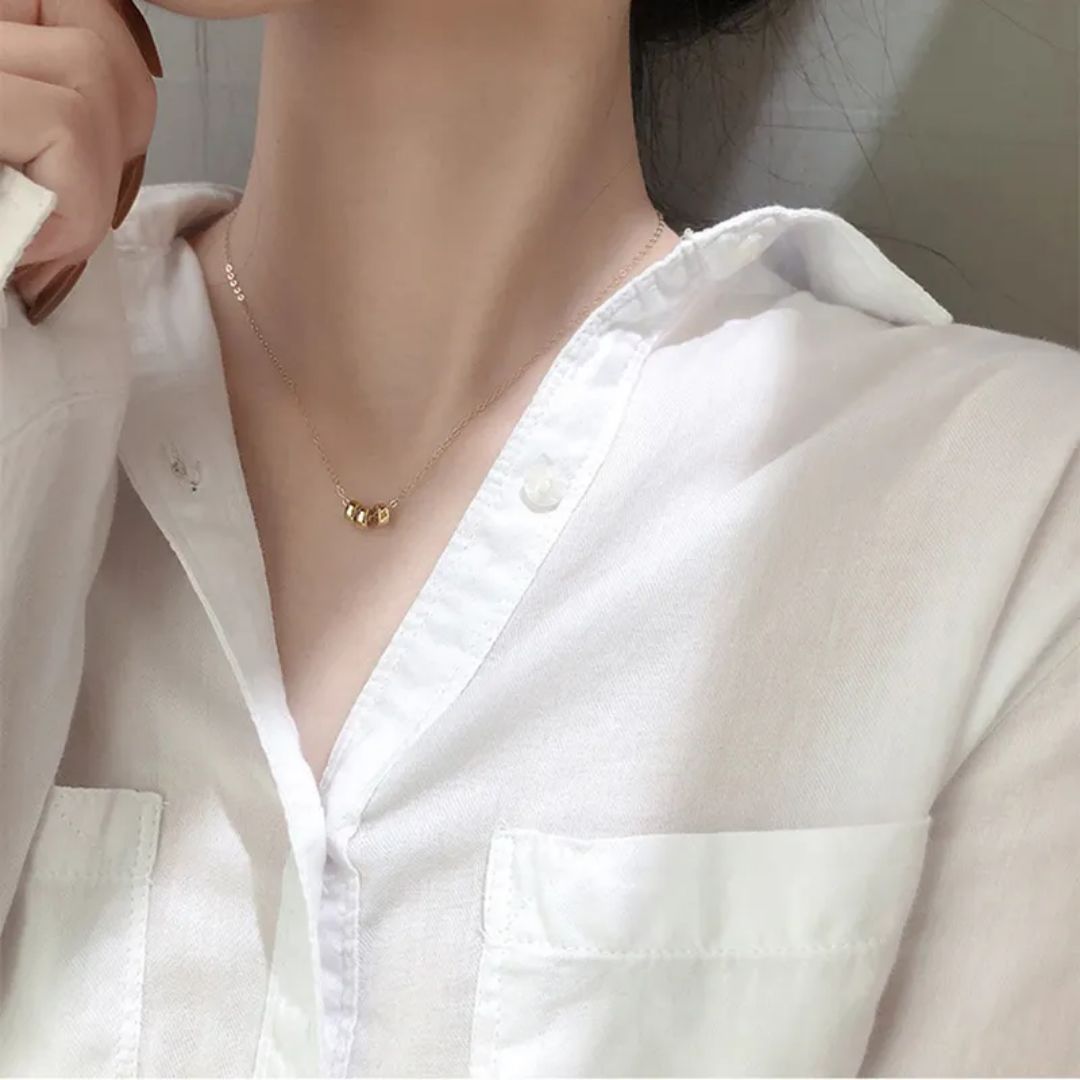 Triple Bead Necklace