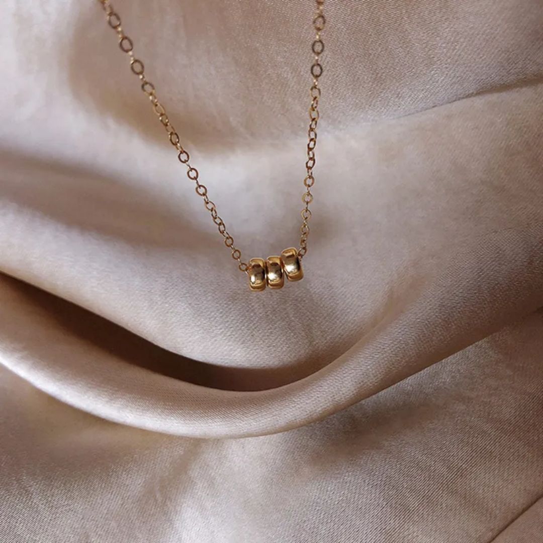 Triple Bead Necklace
