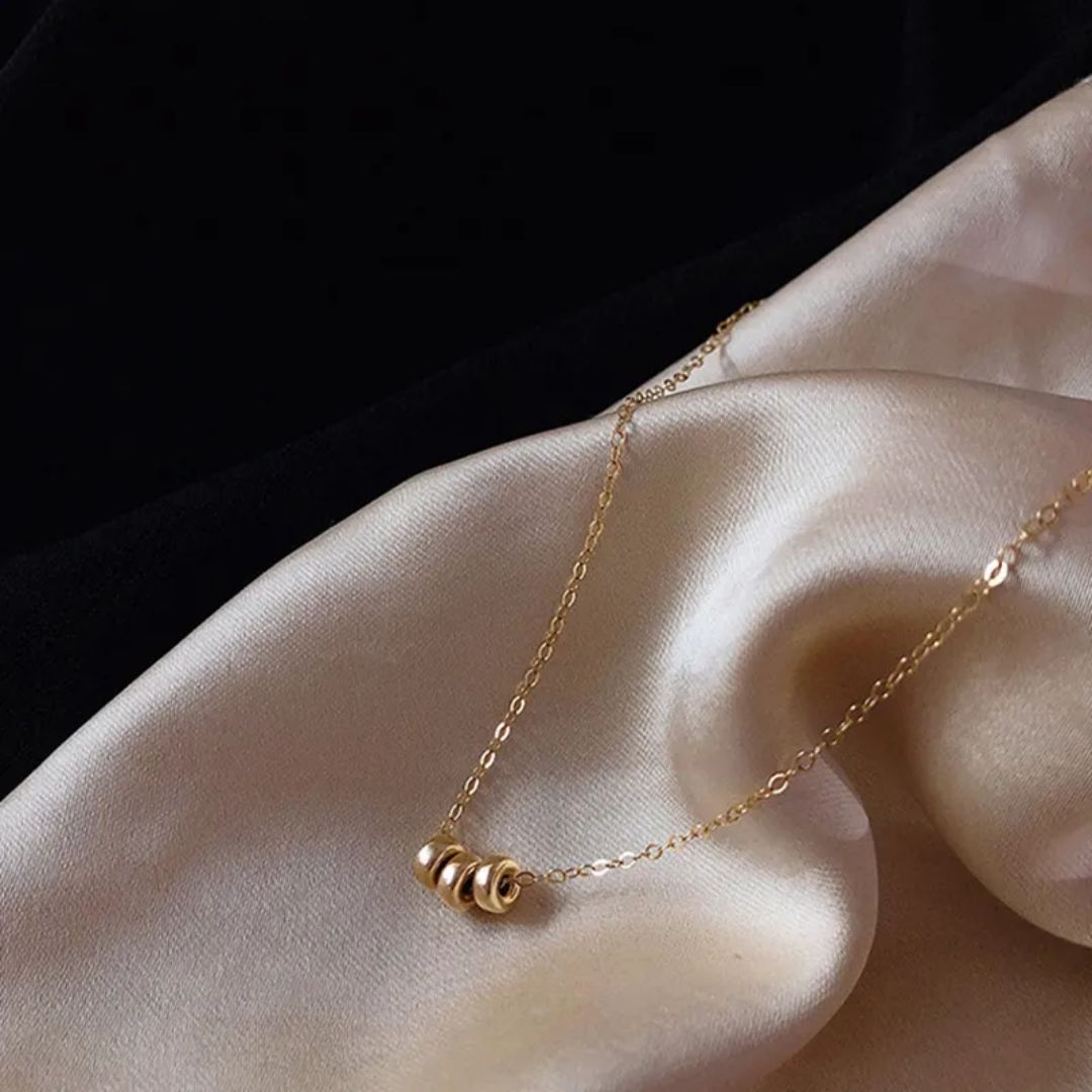 Triple Bead Necklace