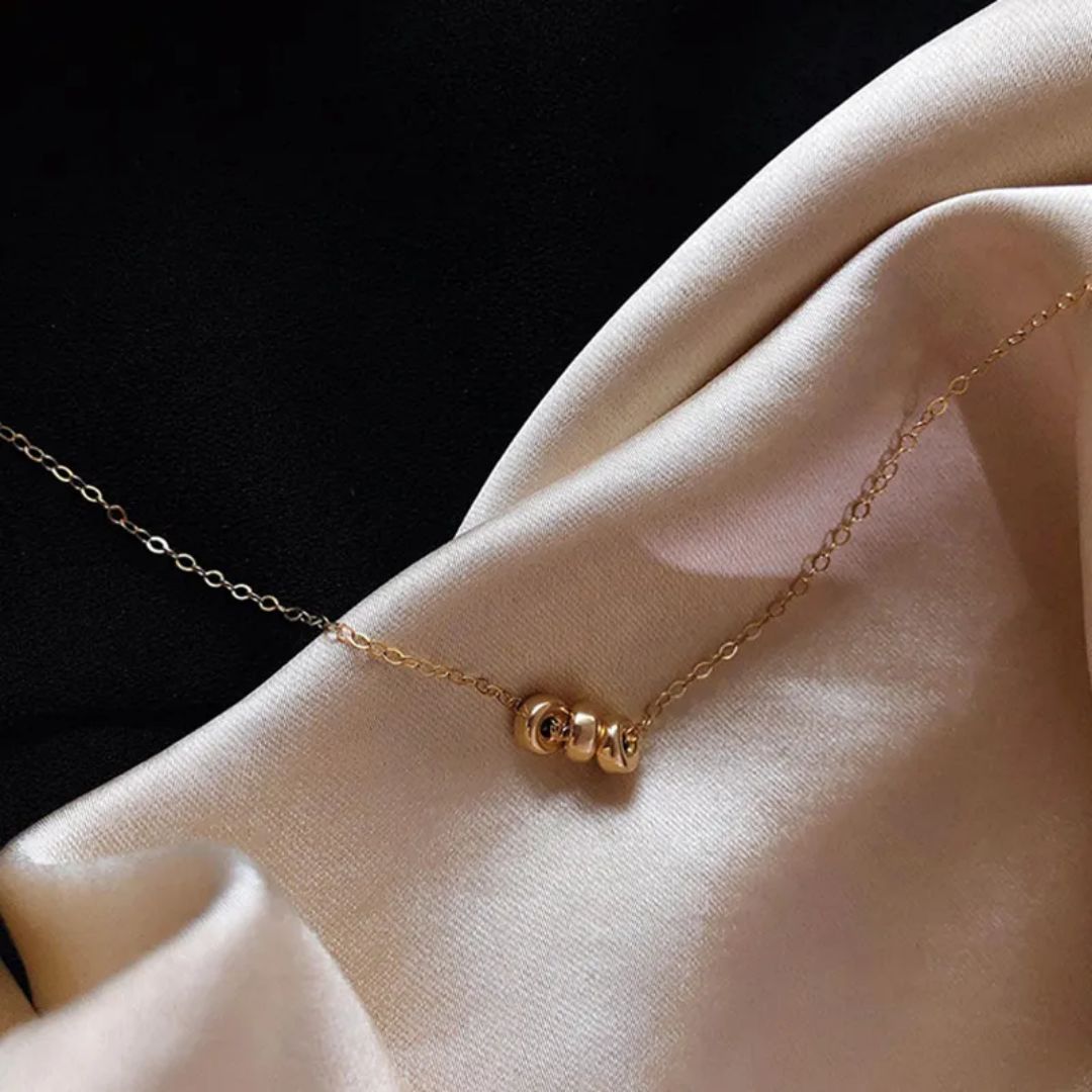 Triple Bead Necklace