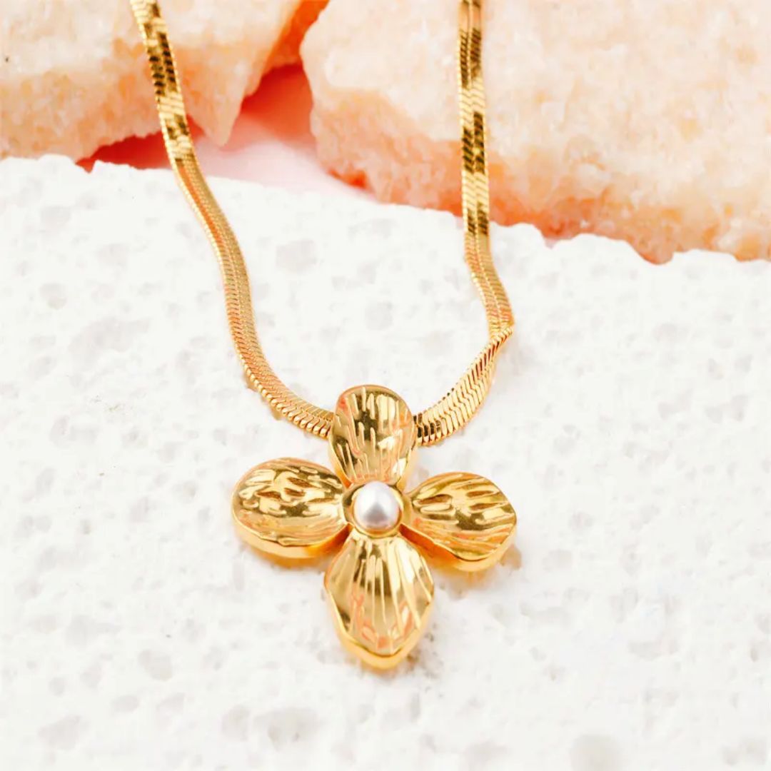 Golden Blossom Necklace