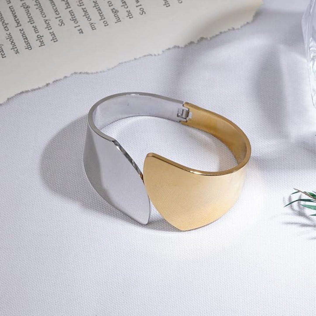 Elegant Ember Cuff Bracelet
