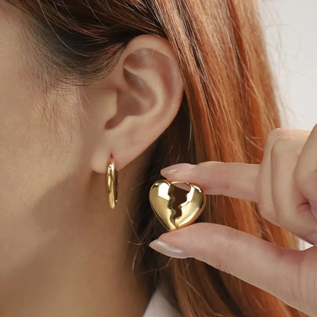 Heartbreak Hoop Earrings