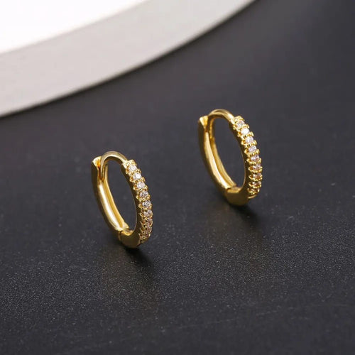 Mini Huggies Hoops Earring